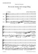 C'est une chose obstinée et pusillanime que le cœur de l'homme BWV 176 Standard