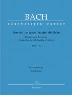 Préparez le chemin, préparez la voie! BWV 132 Standard