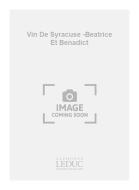 Le Vin de Syracuse 