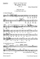 Où t'en vas-tu? BWV 166 