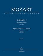 Symphonie No. 41 en ut majeur KV 551 