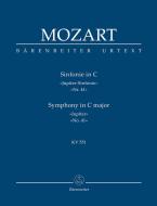 Symphonie No. 41 en ut majeur KV 551 