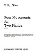 Four Movements for Two Pianos 