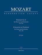 Concerto No. 20 en ré mineur KV 466 