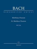 Passion selon St. Matthieu BWV 244 