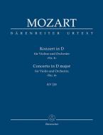 Concerto No. 4 en ré majeur KV 218 