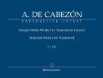 Pièces choisies pour instruments à clavier. Volume I-IV Standard