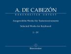 Pièces choisies pour instruments à clavier. Volume I-IV Standard
