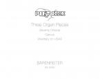 Three Organ Pieces Standard