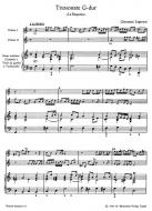 Sonate en trio en sol majeur 