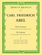Six sonates pour viole de gambe (violon, flûte) et basse continue. Cahier 1 Standard