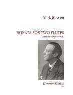 Sonata for Two Flutes 