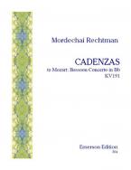 Cadenzas For Concerto KV 191 