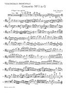 Concerto No. 1 en sol majeur 