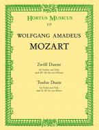 Douze duos KV 487 Standard