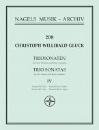 Sonates en trio pour deux violons et basse continue IV 