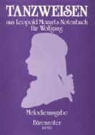 Mélodies de danses du petit livre de Leopold Mozart pour Wolfgang 