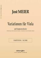 Variations pour alto et orchestre de chambre Standard