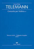 Concerto pour violon en fa majeur 
