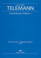 Concerto pour violon en fa majeur 