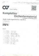 Great organ solo mass in E flat major 