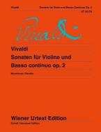 Sonates pour violon et basse continue op. 2 