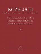 L'intégrale des sonates pour clavier III 