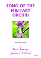 Song of the Military Orchid for 5 Flutes 
