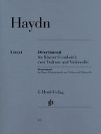 Divertimenti pour piano (clavecin) avec deux violons 