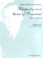Rhapsody on A Theme of Paganini 
