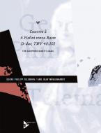 Concerto à 4 Violini senza Basso D major TWV 40:202 