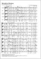 Benedictus Dominus (Hochgebenedeit der Herr) 