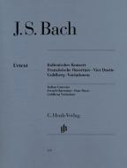 Concerto italien, Ouverture française, Quatre duos, Variations Goldberg 