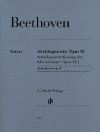 Quatuors cordes op. 18/1-6 und op. 14/1 