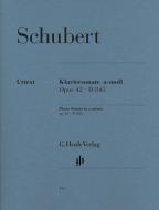 Sonate pour piano en la mineur op. 42 D 845 