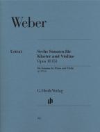 6 Sonates pour piano et violon op. 10 (b) 