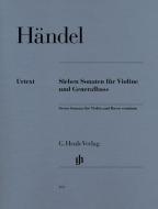 7 Sonates pour violon et basse continue 