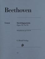 Quatuors à cordes op. 59, 74, 95 