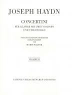 Concertini pour piano (clavecin) avec deux violons et violoncelle 