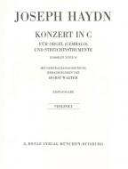 Concerto pour orgue (clavecin) et instruments à cordes en ut majeur Hob. XVIII:10 