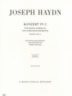 Concerto pour orgue (clavecin) et instruments à cordes en ut majeur Hob. XVIII:10 