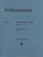 Sonate pour piano en sol mineur (avec le mouvement final original) op. 22 