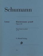 Sonate pour piano en sol mineur (avec le mouvement final original) op. 22 