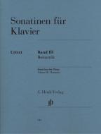 Sonatines pour piano Vol. 3 