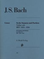 Sonates et Partitas pour violon solo BWV 1001-1006 
