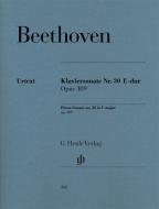 Sonate pour piano en mi majeur op. 109 
