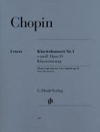 Concerto pour piano et orchestre no 1 en mi mineur op. 11 