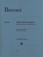 Pièces de caractère de jeunesse pour clarinette et piano (première édition) 