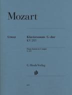 Sonate pour piano sol majeur KV 283 (189h) 