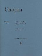 Etude en mi majeur op. 10/3 
